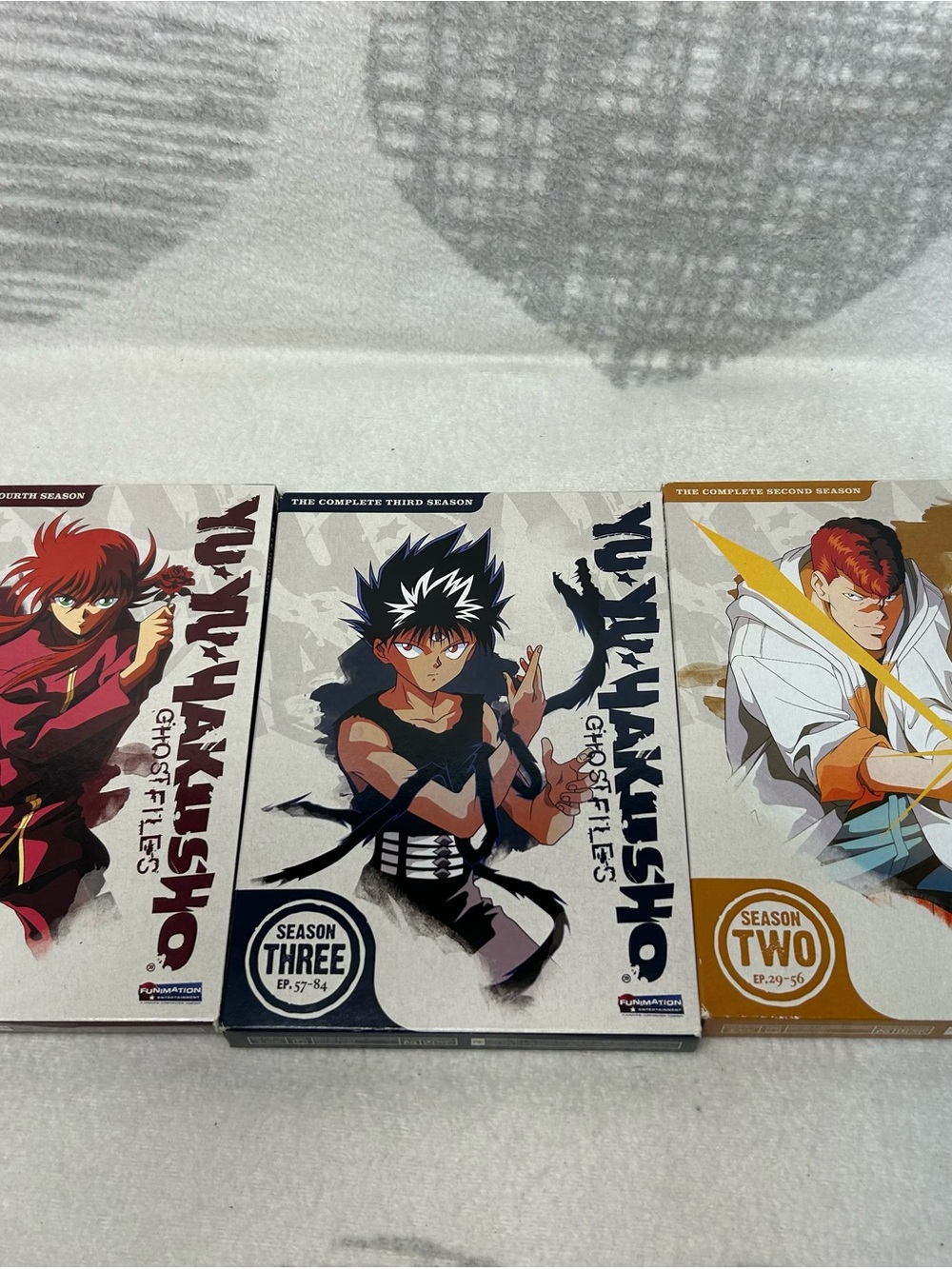 Yu Yu Hakusho Ghost Files DVD Seasons 2-4, Uncut Funimation